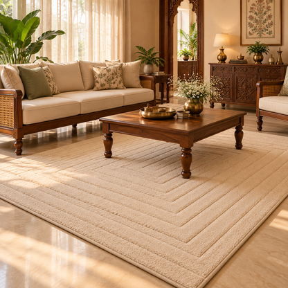 Linear Haven Rug