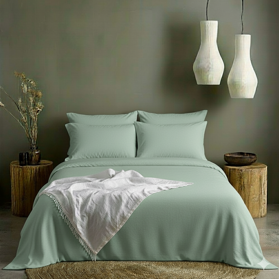 Linen Collection - Pistachio Green Dream