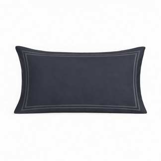 800 TC Pure Cotton Collection -Merrowing - Slate Grey | Bedsheet with Pillowcases