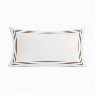 800 TC Pure Cotton Collection -Merrowing - Warm Wood | Bedsheet with Pillowcases