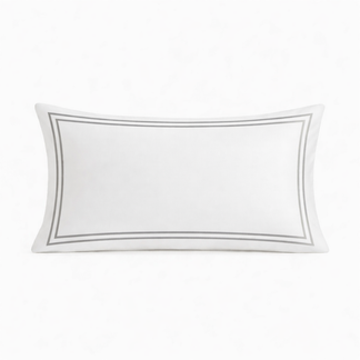 800 TC Pure Cotton Collection -Merrowing - Silver Stone | Bedsheet with Pillowcases