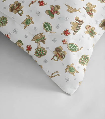 Kids Collection - White Christmas Wonder | Bedsheet with Pillowcases
