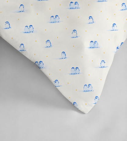 Kids Collection - Penguine Pals | Bedsheet with Pillowcases