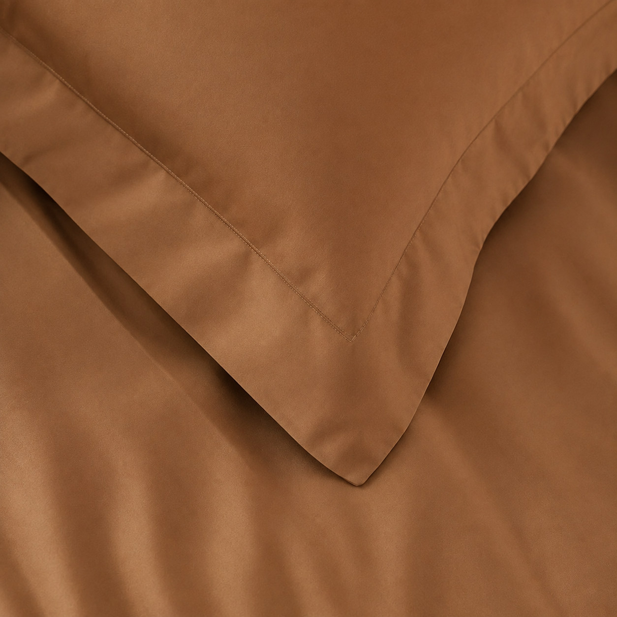 Bamboo Collection - Caramel Bronze | Bedsheet with Pillowcases