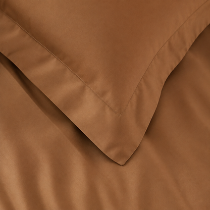 Bamboo Collection - Caramel Bronze | Bedsheet with Pillowcases
