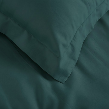 Bamboo Collection - Dark Teal | Bedsheet with Pillowcases