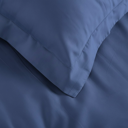 Bamboo Collection - Twilight Blue | Bedsheet with Pillowcases