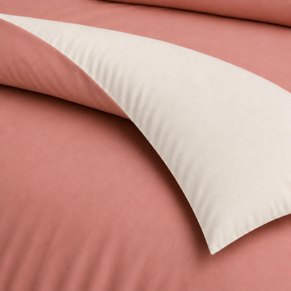 Eucalyptus Collection - Duo Luxe - Blush Cloud | Bedsheet & Duvet Cover with Pillowcases