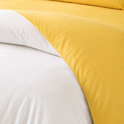 Bamboo Collection - Duo Luxe - Sunlit Glow | Bedsheet & Duvet Cover with Pillowcases