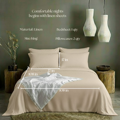 Linen Collection - Raw Oats