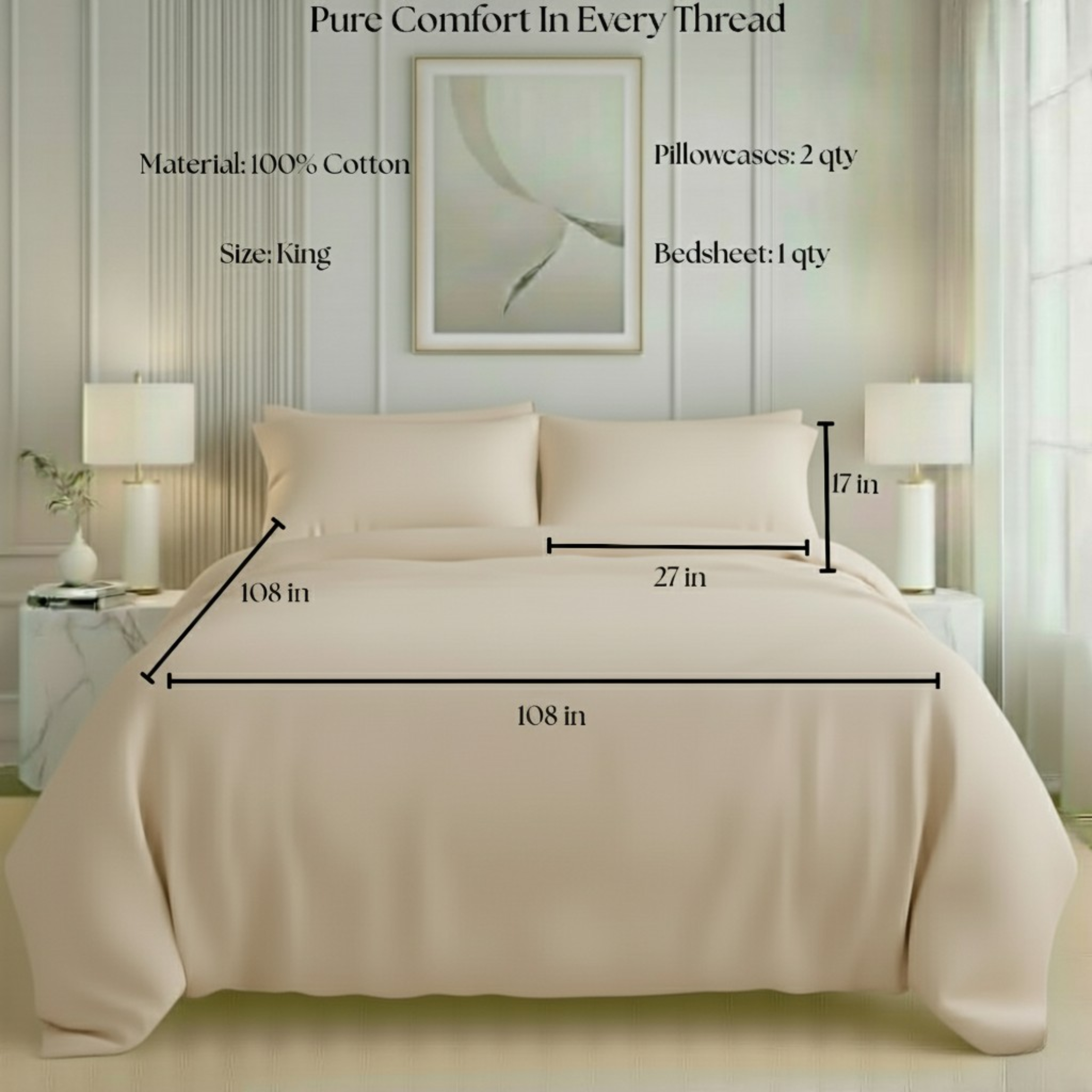 Nirvana Collection - Light Beige