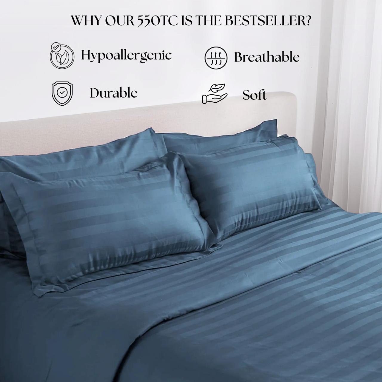 550 TC Best Seller Collection- Blue Lagoon