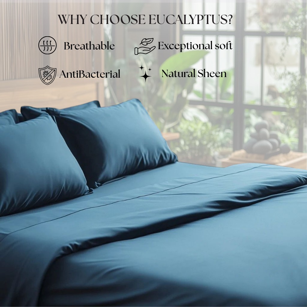 Eucalyptus Collection - Ocean Blue