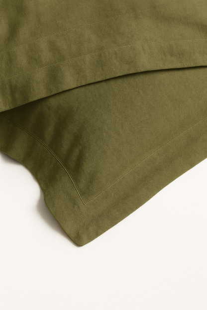 LINEN COLLECTION-FOREST OLIVE