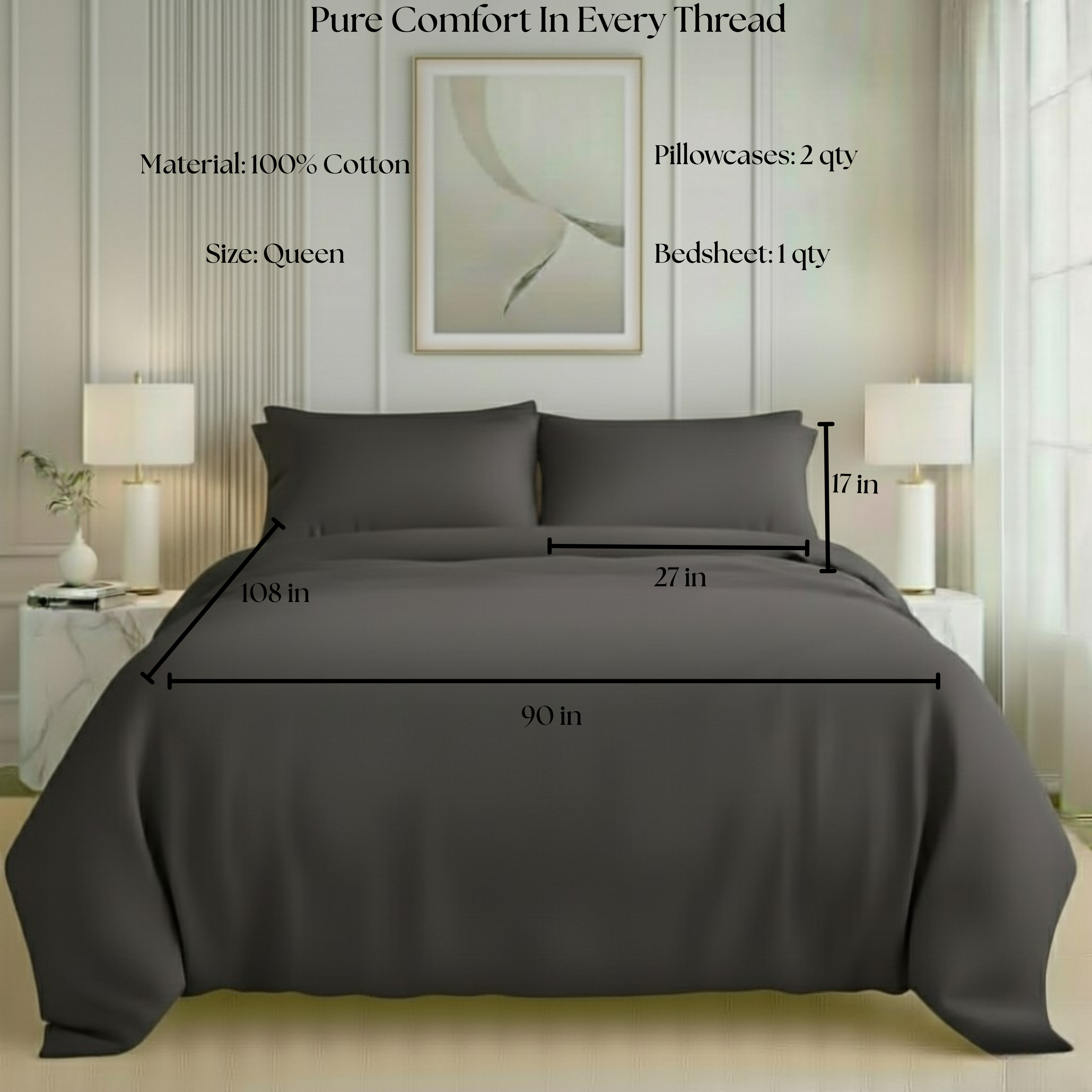 Nirvana Collection - Feather Grey