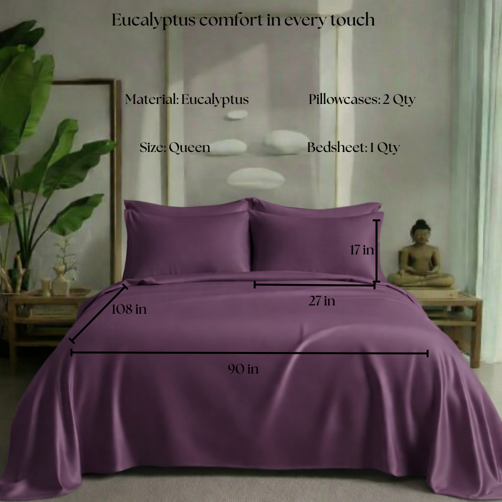 Eucalyptus Collection - Vintage Plum