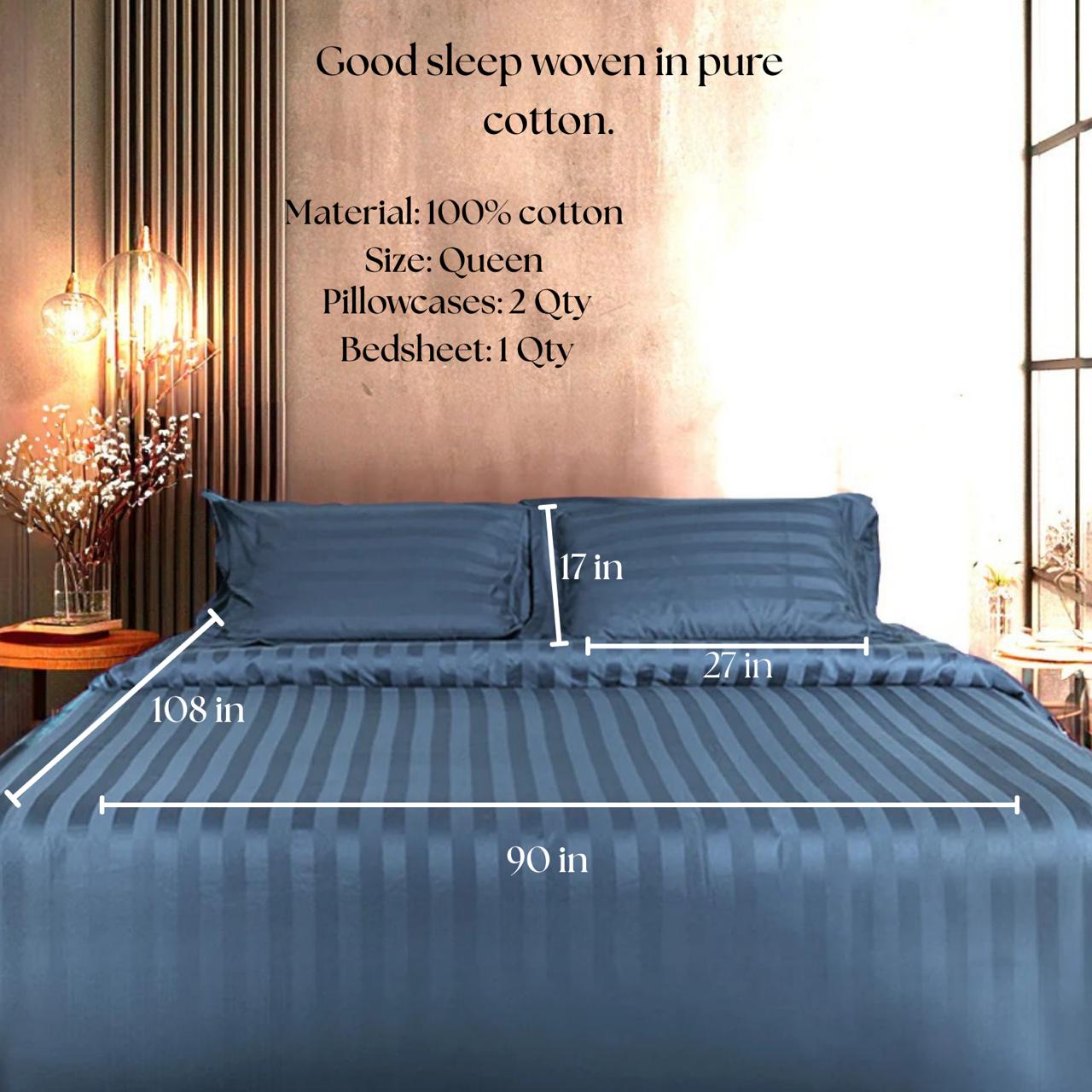 550 TC Best Seller Collection- Blue Lagoon