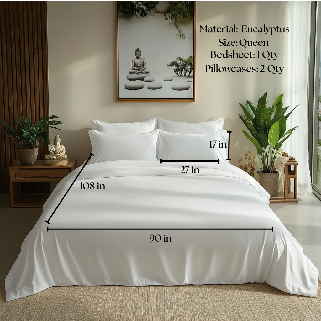 Eucalyptus Collection - Coconut White
