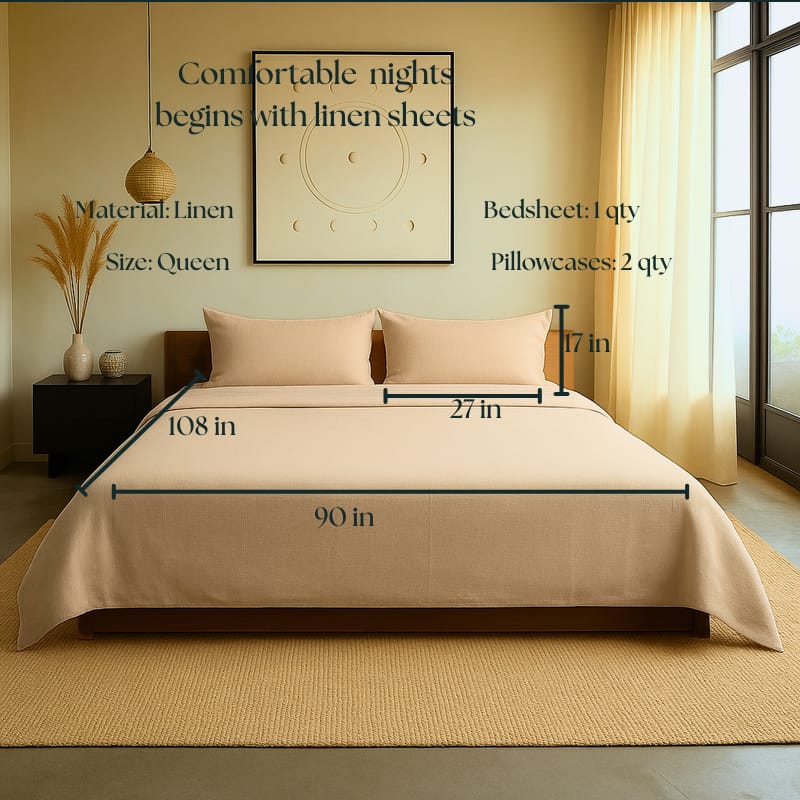 Linen Collection - Blush Sand